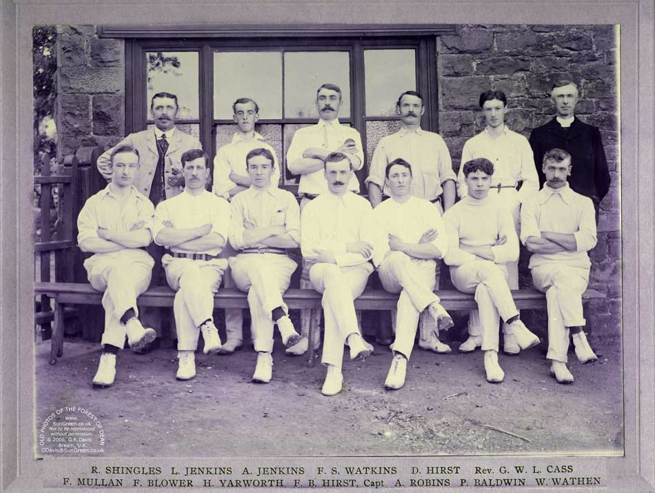 image: Bream Thursday Cricket Club, Season 1910.