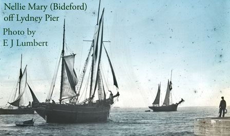 Part of a photo Bream schoolchildren taken in 1930. The full photo appears on the site. (Photo courtesy of Mrs Elsie Carpenter)