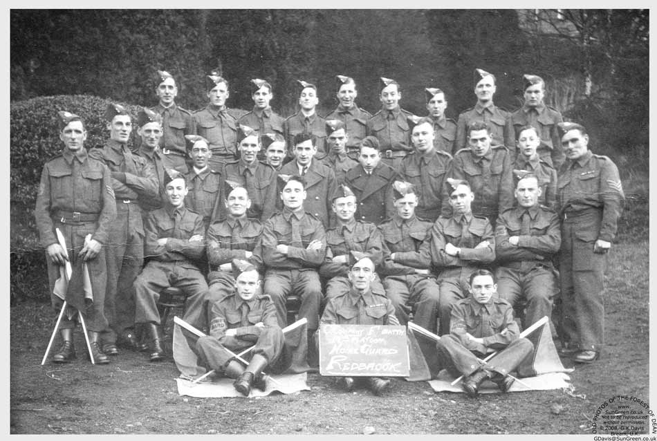 Redbrook Home Guard c.1941-43 C-Company F-Battalion No. 5 Platoon