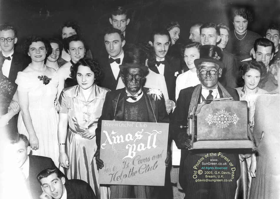 Bream Cricket Club dance - 1950s (59k)