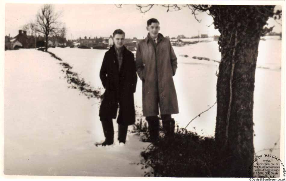 Snow at Berry Hill 1947