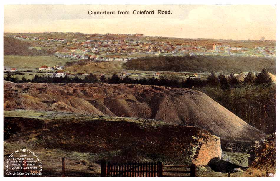 image: Cinderford from the Coleford Road (78k)