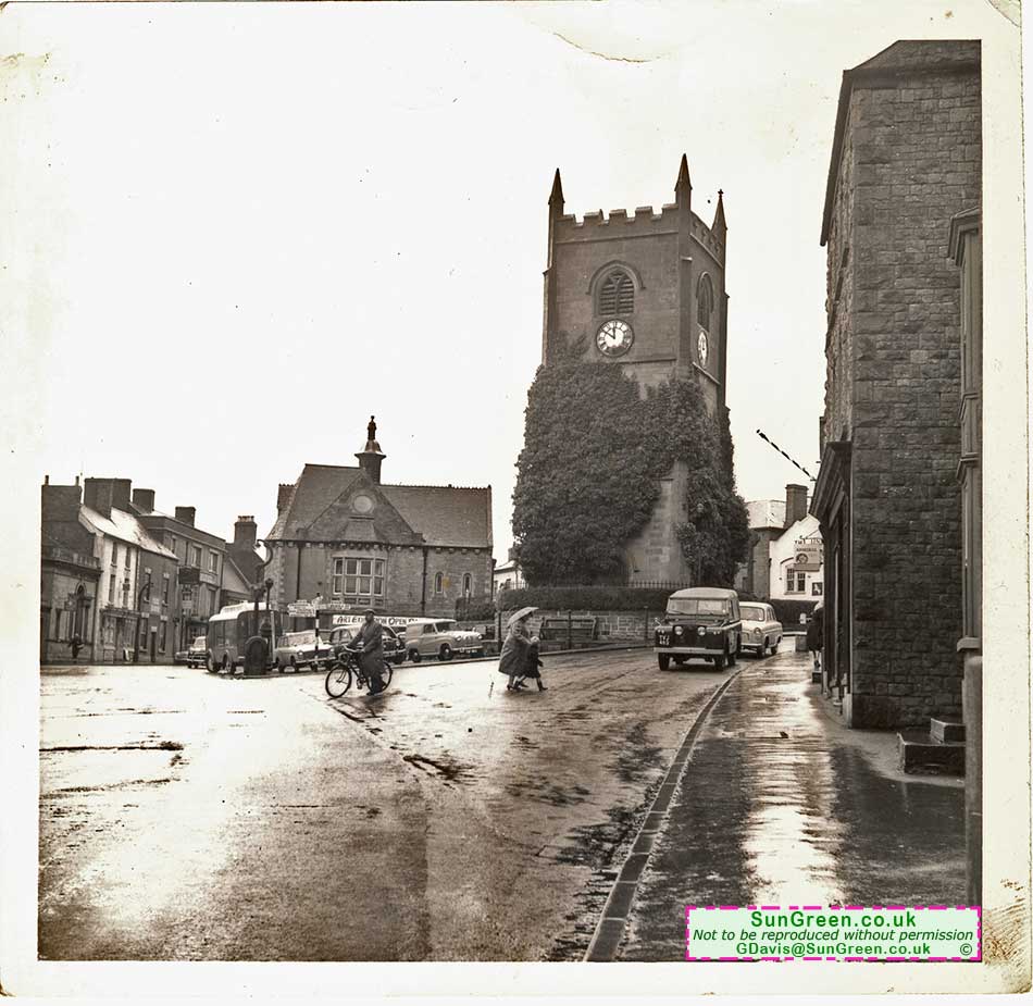image Coleford town centre around 1960