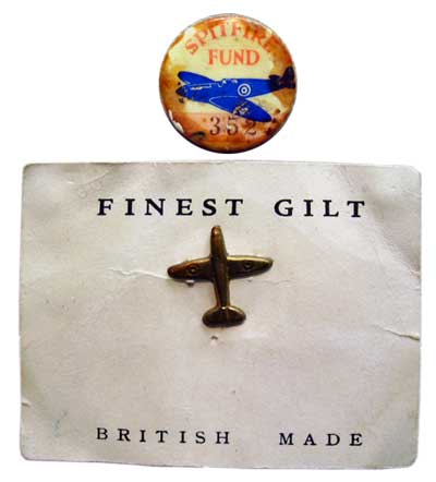 image: Spitfire lapel badge