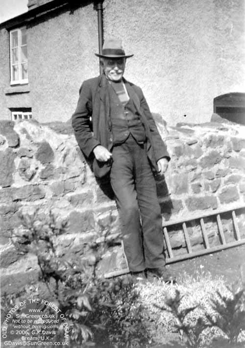 image: John Meek of Drybrook c 1930.