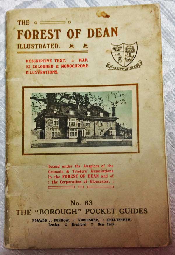 Forest of Dean Guide 1920s - front cover