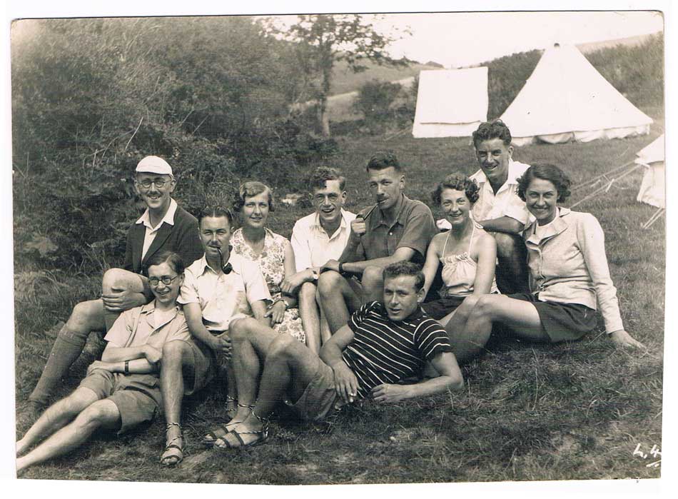An old photo og LGS camp in 1938.