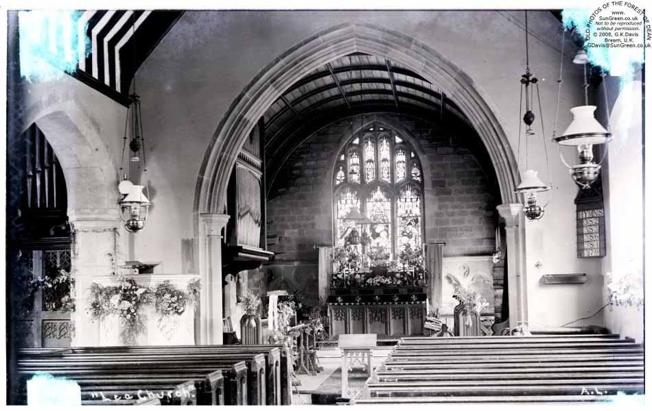 Lea church interior