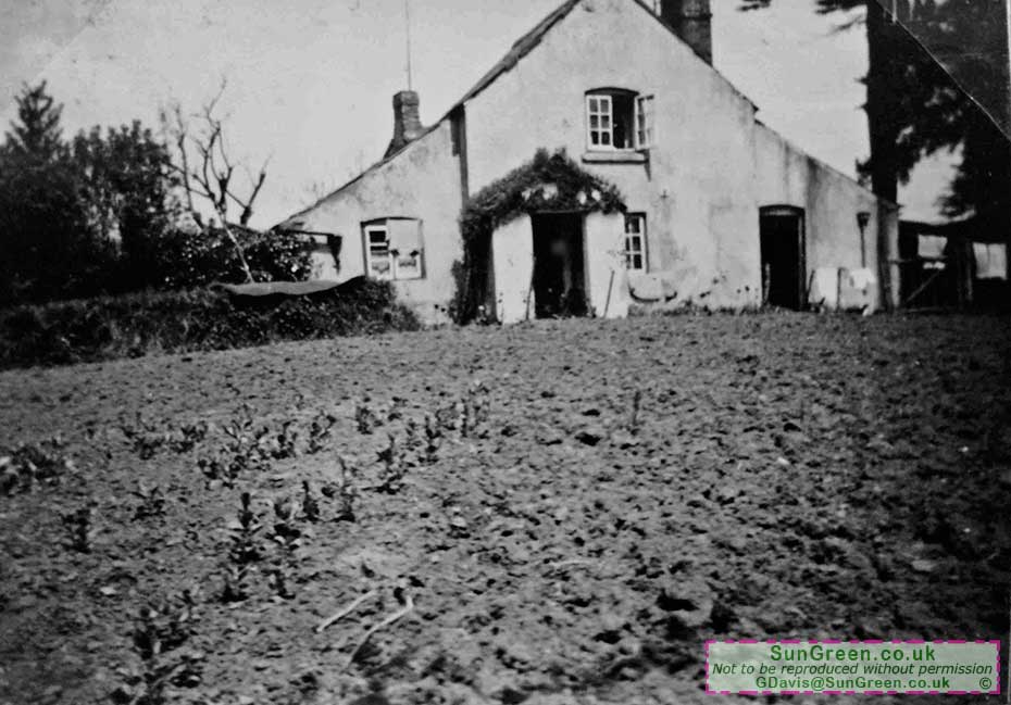 An old photo showing Aston Bridge Hill Lodge at The Pludds in the Forest of Dean