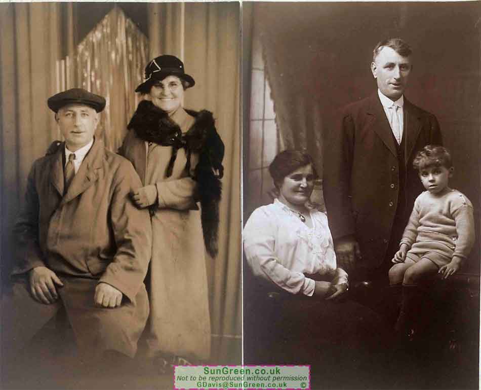 A photo of members of the Vaughan family