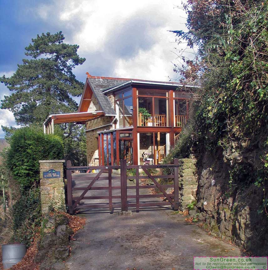 The School at Symonds Yat Rock as a private house