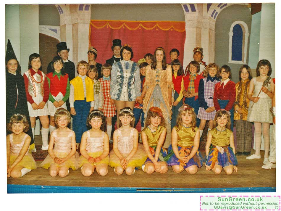 Parkend Rd chapel annual pantomime 1976