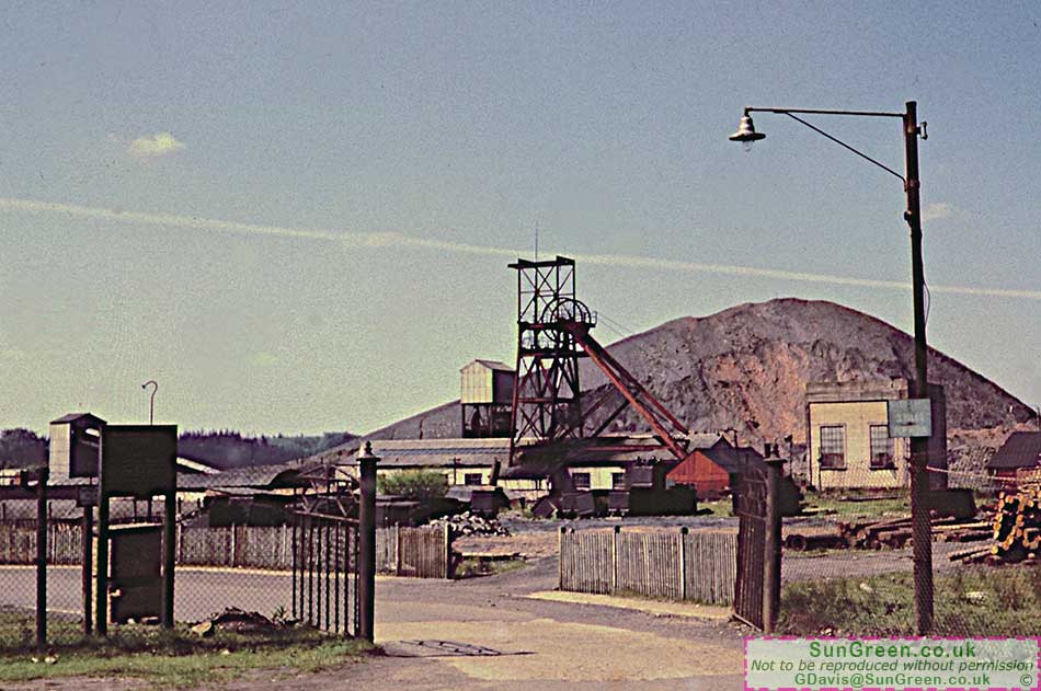 An old photo showing Northern United colliery near Cinderford, Glos taken in 1962
