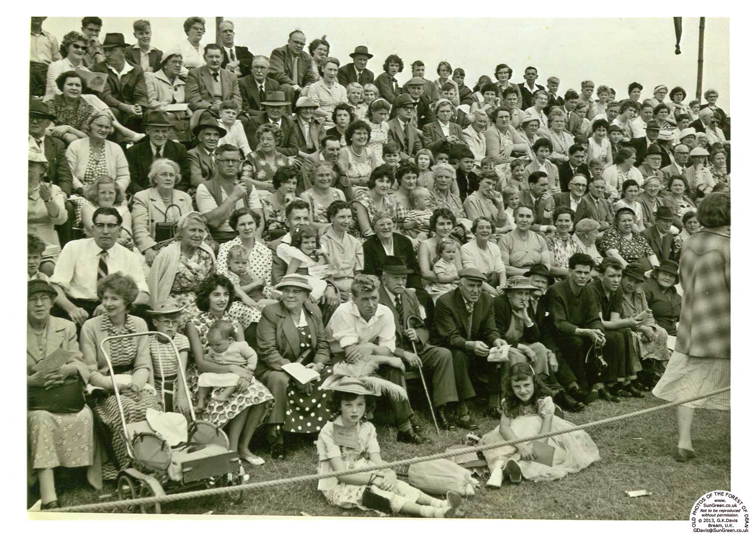 Coleford carnival 1960