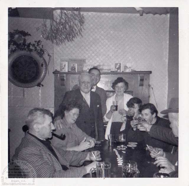 A photo taken inside the Rising Sun