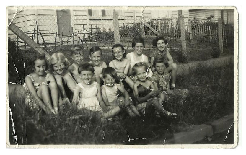 Children at Sunny Bank, Coleford, GLOS c.1956