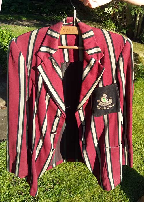 Photi of a Blazer with Lydney Grammar School Badge