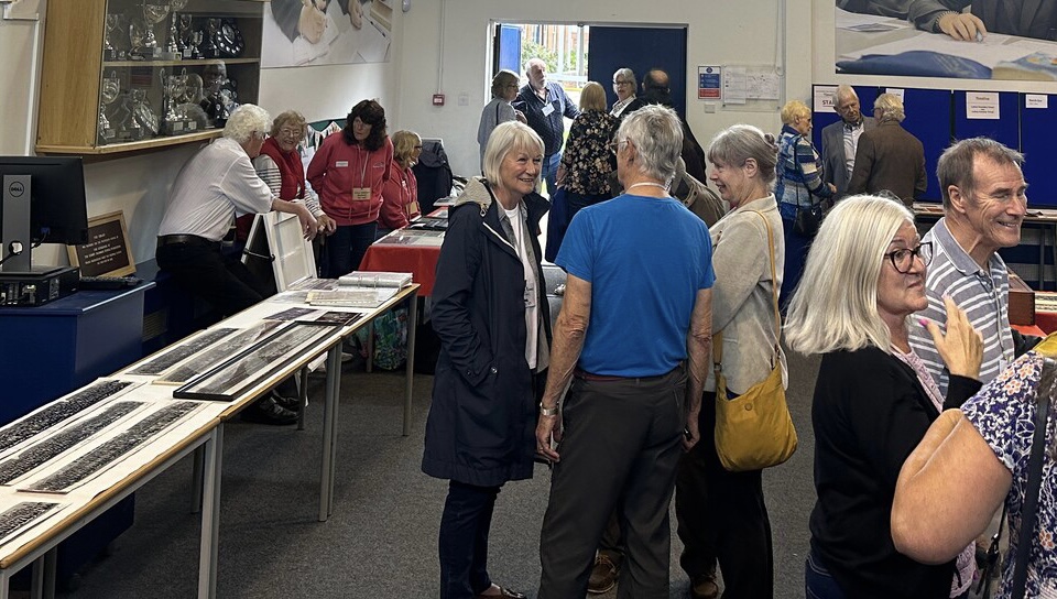 A photo of the LGS 50 year event, Main Hall - 2