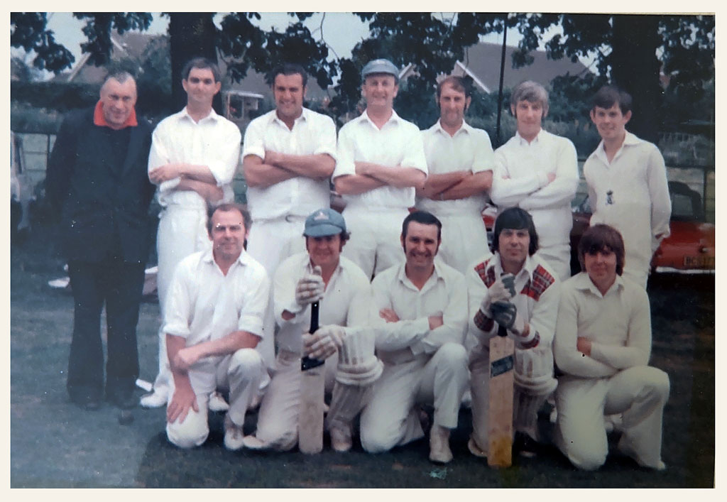 Primrose Hill Cricket team vs Cam in 1975