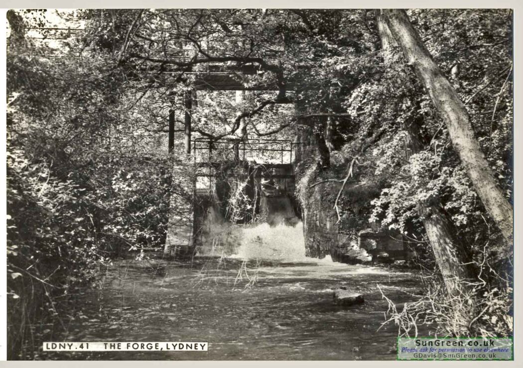 A photo of Middle Forge near Lydney.