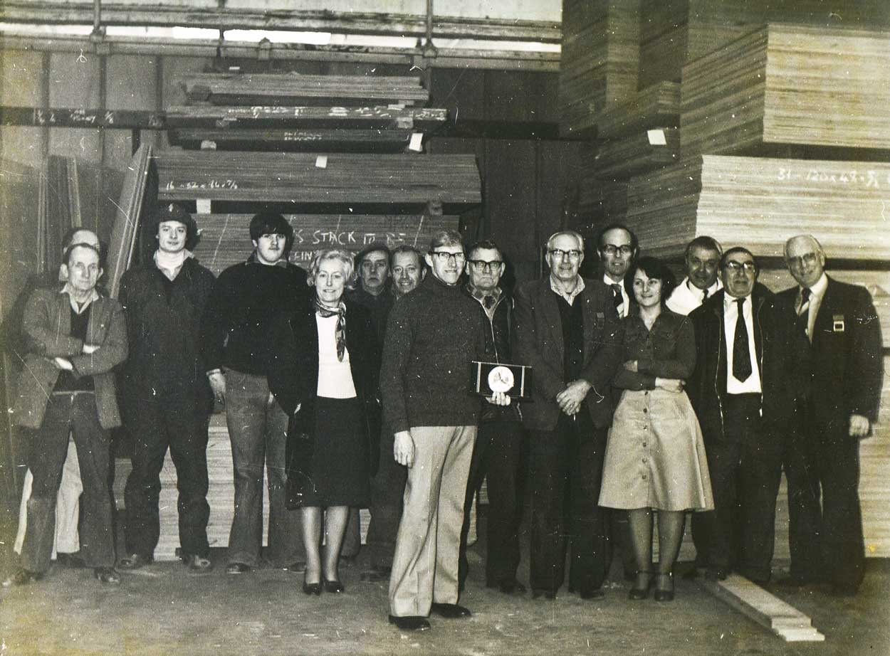 Presentation at Pine End Works.