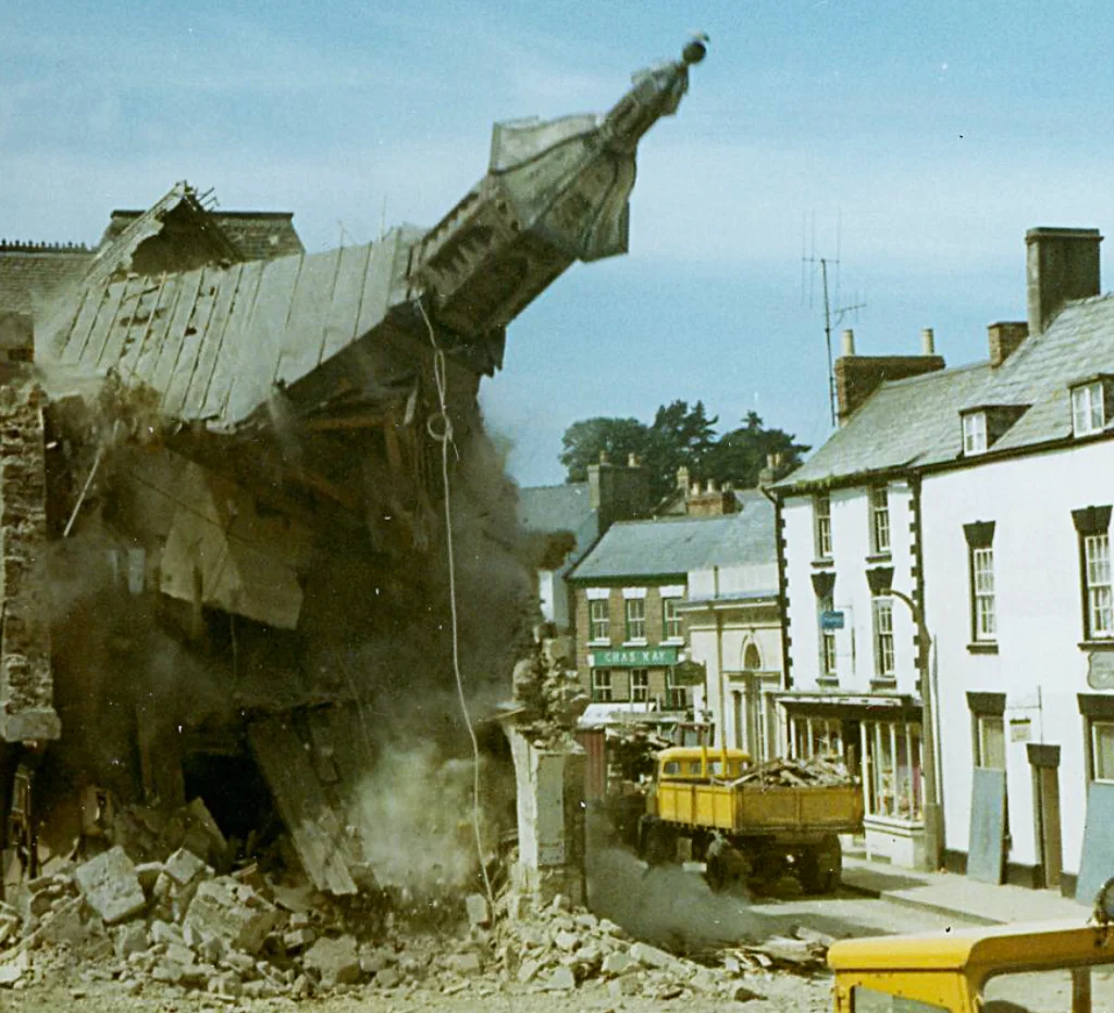 Coleford Town Hall in 1969